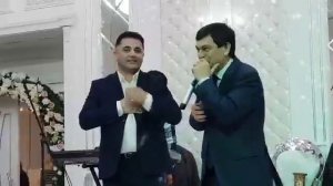 Афзалшоҳ Шодиев ва Эркин Одинаев дар туй 2020