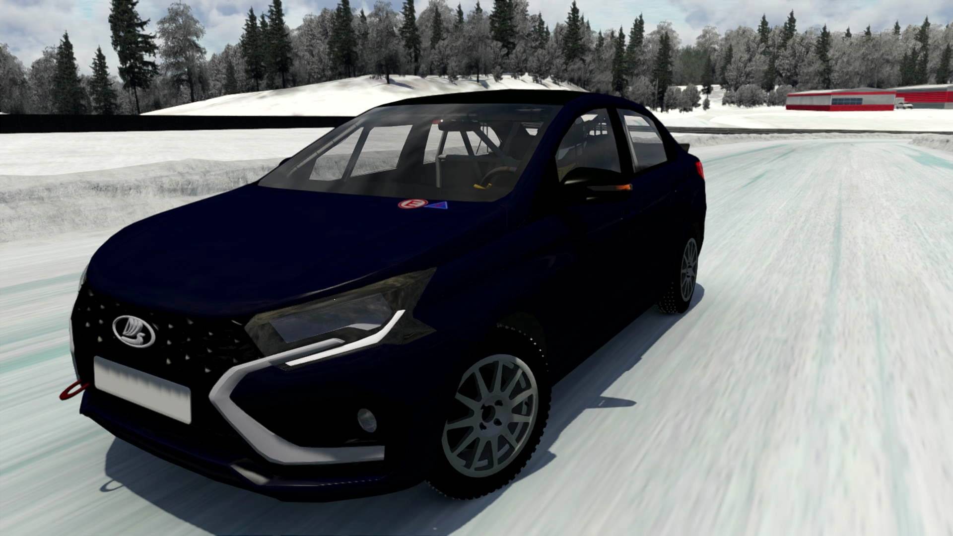 Assetto Corsa - продолжаем искрить - LADA ISKRA -  на руле MOZA R5