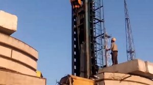 Вдавливание свай