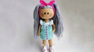 Интерьерная кукла крючком. Каркасная кукла крючком. Часть 2/3 (туловище). Кукла Лина