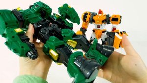 MiniForce SuperDinoPower Brachi Magneta Mecha Combo DinoBot Transformation@ToySpace