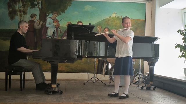 Б. Флис "Колыбельная" исп. Калачёва Оля смотреть онлайн