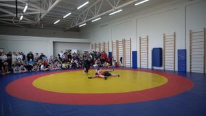 Первые соревнования и первая победа. Греко-римская борьба