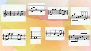 Диктант-пазл Фа мажор. Визначте вид періоду