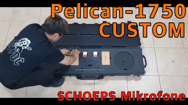 PELICAN 1750 CUSTOM, SCHOEPS Mikrofone