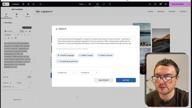 10WEB - лучший AI конструктор сайтов. ПОЛНАЯ Инструкция по созданию сайтов на WordPress БЕЗ КОДА. смотреть онлайн