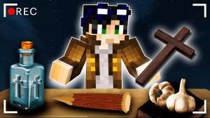 Оружие против вампиров.
Защищаем деревню жителей.
Деревня вампиров [Часть 4] - Страшилки Майнкрафт