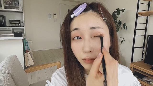 【韓国メイク】韓国コスメの縛りメイク♡スキンケアからメイクまで♡ смотреть онлайн