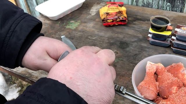 КУРИЦА НА МАНГАЛЕ В СОЕВОМ СОУСЕ  BBQ Chicken