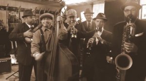 Happy Birthday - Jazz Band with Sepia filter