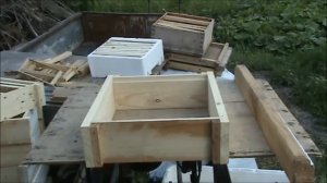 Видео №65. Альпийский улей. Альпийский корпус для сотового меда.