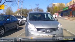 Быдло на встречке|разборки на дороге