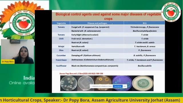Hortalk-53 : Microbes and Disease Management in Horticultural Crops смотреть онлайн