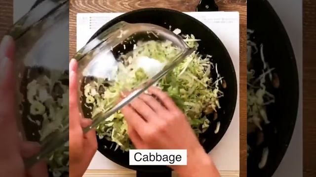 Fried Glass Noodle with ShiitakeCabbageSakura Shrimp 022 смотреть онлайн