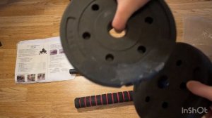 Обзор разборные гантели с грифом . Штанга