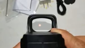 Vector Optics Omega 8 reticle Unboxing(how to use -basic instructions in Tagalog)