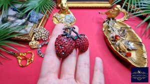 17. Распаковка винтажного лома! Волшебная шляпная брошь Настоящие сокровища!!