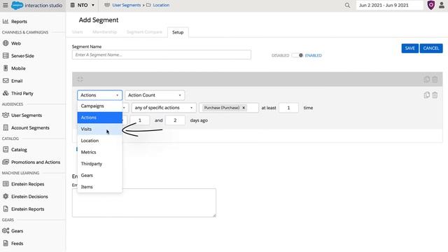 How to Add a Segment in Marketing Cloud Personalization