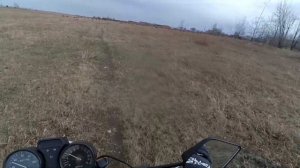 🏍ЭНДУРО НА АЛЬФЕ, ПОКАТУШКА НА МОТОЦИКЛЕ, ПО ПОЛЯМ И ДОРОГАМ🔥🔥🏍