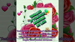 Tugulgan kuningiz bilan begim