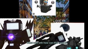 Upgraded Titan tv man tv woman and ￼upgraded titan camera man