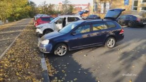 Volkswagen Golf 5е поколение универсал eva коврики в салон и багажник evabel.ru 88002224845