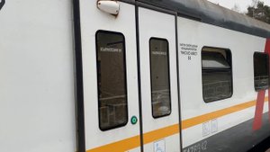 Электропоезд ЭП2Д-0179 «МЦД» платформа Захарово до станции Икша. 03.02.2025.