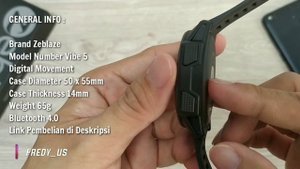 ZEBLAZE VIBE 5 - smartwatch UNBOXING and REVIEW