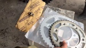 PROGASI GAUDI 300 - Ставим ведомую звезду на 49 зубов