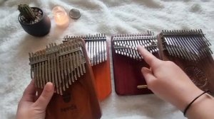 Обзор и сравнение хроматических калимб Seeds, Chill Angels, Lingting,Hluru- chromatic kalimba revie