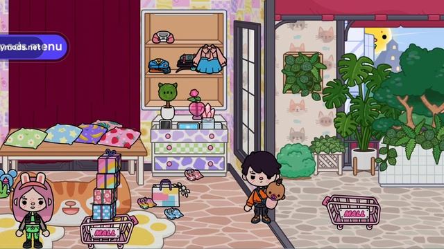 Тока Бока сериал. Богатая семейка. 3 серия. Опять шоппинг | Toca Life World смотреть онлайн