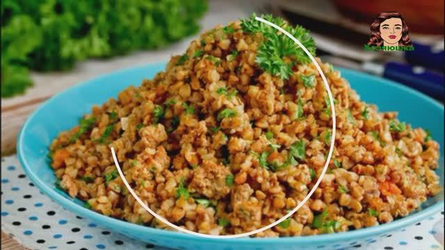 Гречка по купечески с фаршем, муж в полном восторге