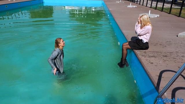 Wetlook Office Girls | Wetlook Classic Suit | Wetlook Blonds