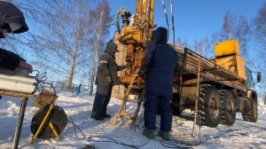 Урб2а2. Не только для бурения. Статическое зондирование. Камаз буровой.