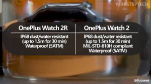 OnePlus Watch 2R vs OnePlus Watch 2 \ Основные отличия