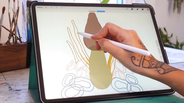 Spring Art Vlog ✿ painting, planting seeds and Ivo's new book! смотреть онлайн