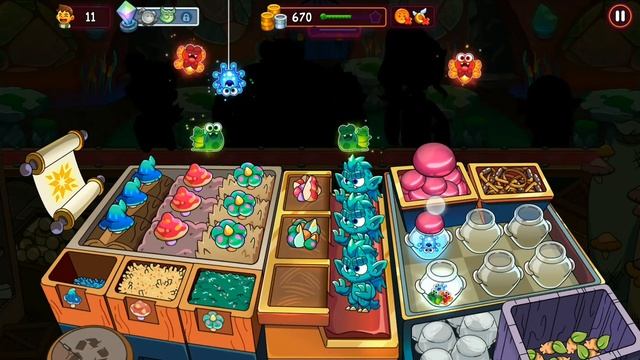 Potion Punch 2 | Gameplay Walkthrough (iOS, Android) | Грибы темного тумана Испытание 5 смотреть онлайн