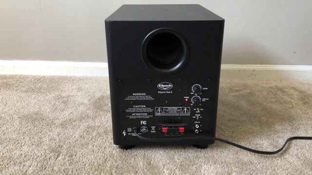 Klipsch Sub 6 Home Theater Powered Active Subwoofer смотреть онлайн