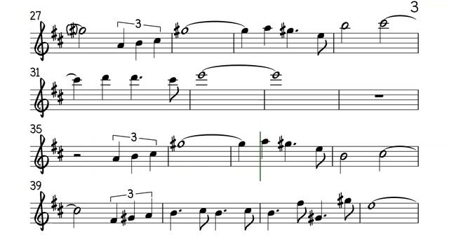 Somewhere In Time Alto Sax Sheet Music Backing Track Play Along Partitura ( 720 X 1280 )