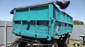 Прицеп самосвальный ГКБ-819 экспресс-обзор от Михаила Рудеева