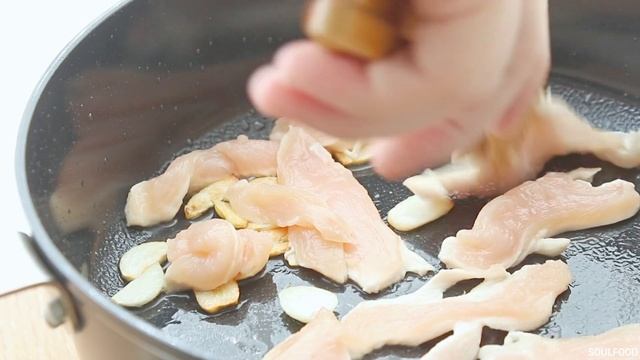 초간단 닭가슴살 볶음 만들기, 간단 자취 요리, 저칼로리 다이어트 닭가슴살 요리 I SOULFOOD