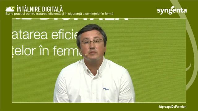 Întâlnire digitală Syngenta: Bune practici pentru tratarea eficientă și în siguranță a semințelor