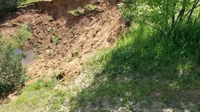 оползень на Заславских карьерах в апреле 2015 года смотреть онлайн