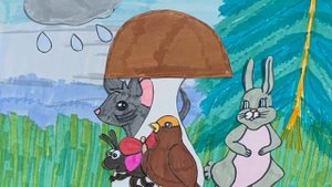 Третий выпуск мультиков своими руками «Под грибом».