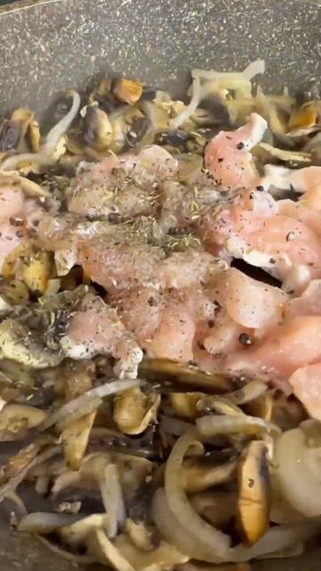 Бефстроганов из курицы #вкусноипросто #худеемсбольшоговеса #худеювкусно #худеюнапп #ппдневник #пп