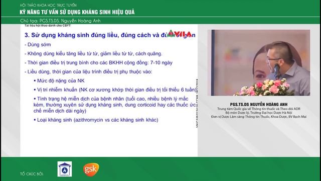 Lựa chọn và sử dụng kháng sinh hợp lý смотреть онлайн