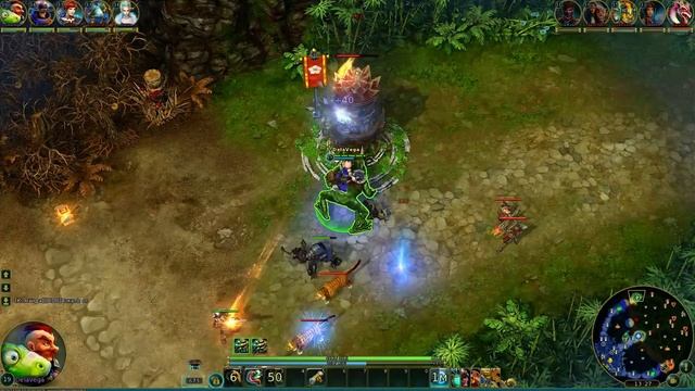 Prime World 06.12.2013 пати (трое) жаба/swamp king подполы смотреть онлайн