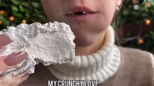 Asmr.Eating Chalk.Dry Crunch.Wet Chalk.Мел.Хруст мелом.Мелоежка.Эдит с мелом.Хрустящий мел