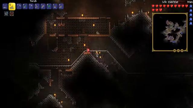 Lets Play Terraria AVALON #3 Первые боссы и данж смотреть онлайн