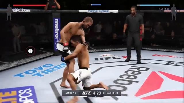 UFC 5 (preliminar) louis smolka vs chris cariaso смотреть онлайн